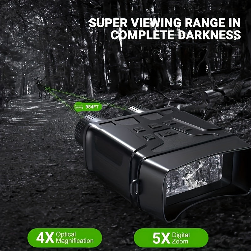 1080P HD night vision camera can record and take pictures infrared night vision camera night patrol all black visual night vision camera