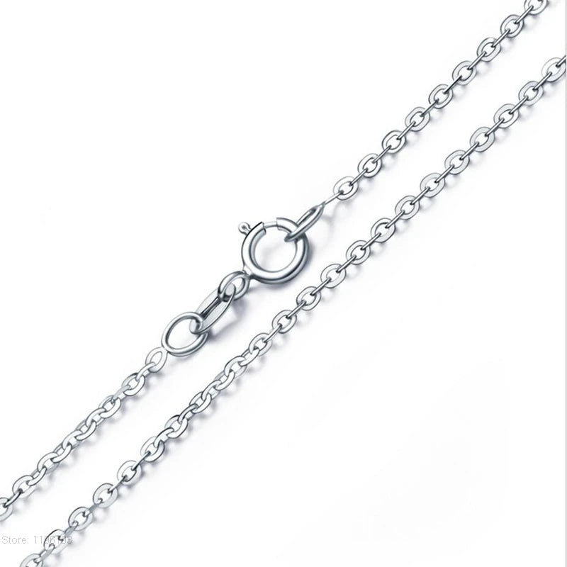 Natural Blue Topaz 925 Sterling Silver Gemstone Romantic Heart Pendant Necklace for Women Fine Jewelry Collares de Prata