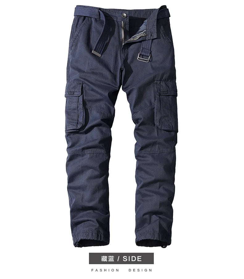 New Mens Tactical Pants Multiple Pocket Breathable Casual Pants Streetwear Army Urban Commuter Tacitcal Trousers Men Cargo Pants