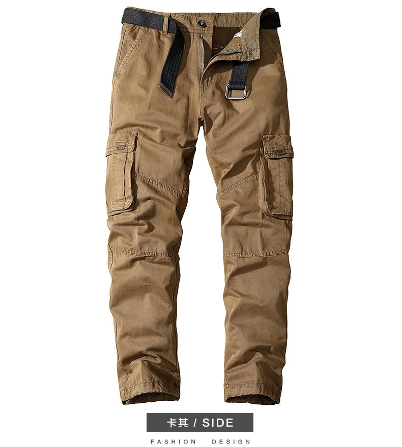 New Mens Tactical Pants Multiple Pocket Breathable Casual Pants Streetwear Army Urban Commuter Tacitcal Trousers Men Cargo Pants