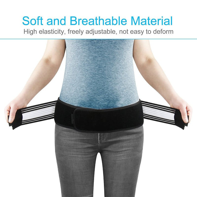 Sacroiliac SI Joint Hip Belt Lower Back Support-Hip Braces for Hip Pain Pelvic Support Belt Sciatica Pelvis Lumbar Pain Relief