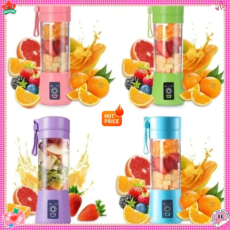 Portable Electric Blender Handheld Juice Mixer Portable Juicing Cup for Making Milkshakes and Smoothies
