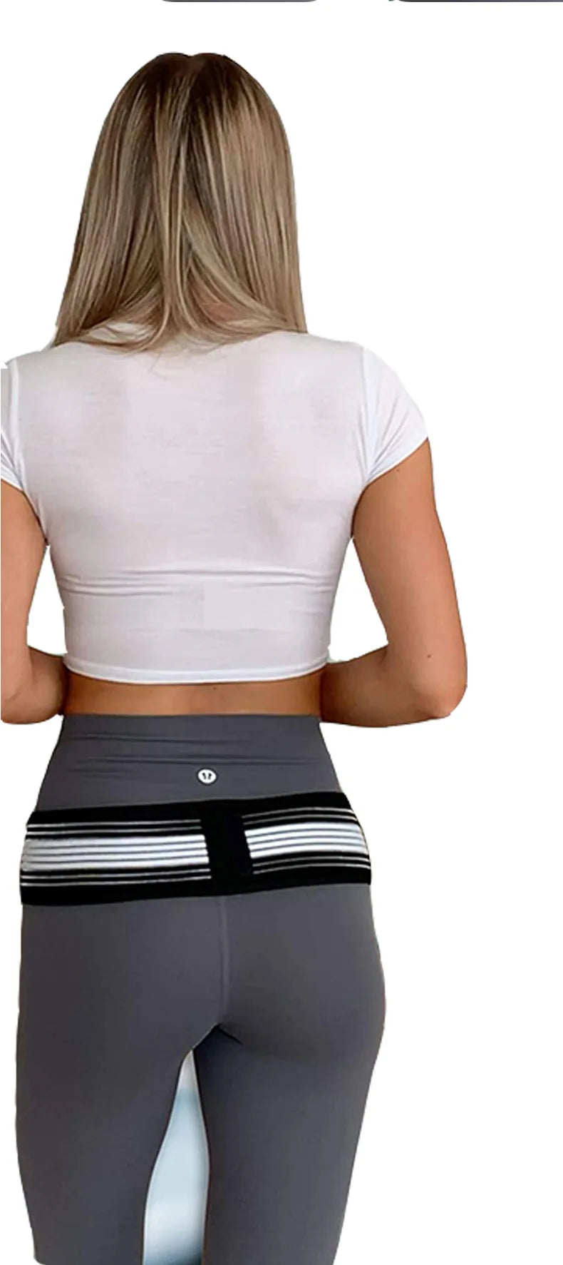 Sacroiliac SI Joint Hip Belt Lower Back Support-Hip Braces for Hip Pain Pelvic Support Belt Sciatica Pelvis Lumbar Pain Relief