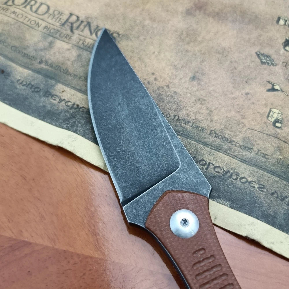 Durable High-hardness Outdoor Survival Mini Straight Knife Survival Defense Rescue EDC Tool Portable Multi-purpose Cutting Knife