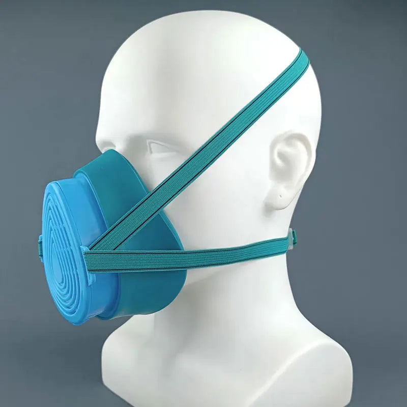 Dustproof Mask Self-Priming Filter Dust Half Mask Respirator Face Mask Suitable for Paint House Decoration Grinding Dust Spray