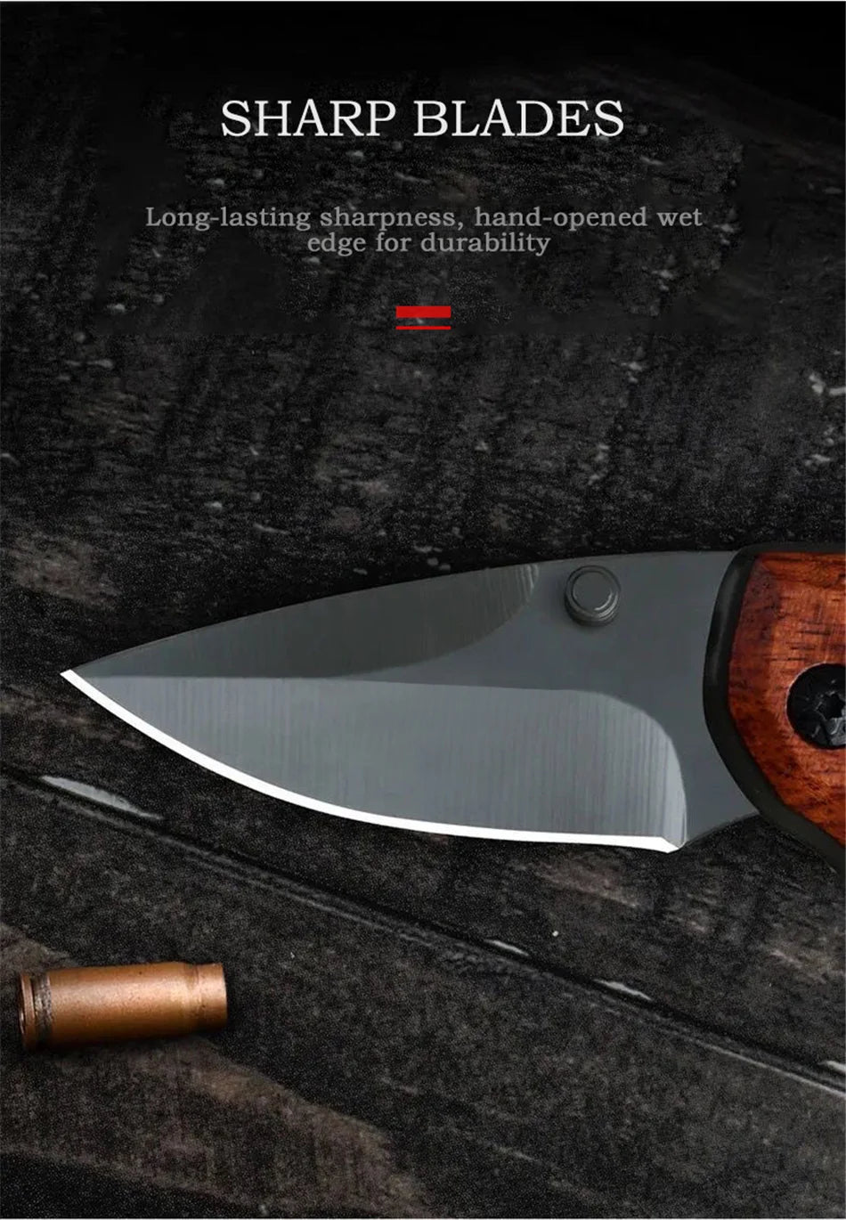 Survival Portable Knife Multifunctional Folding Knife Outdoor Military Knife Outdoor Survival Mini Foldable Pocket Knife