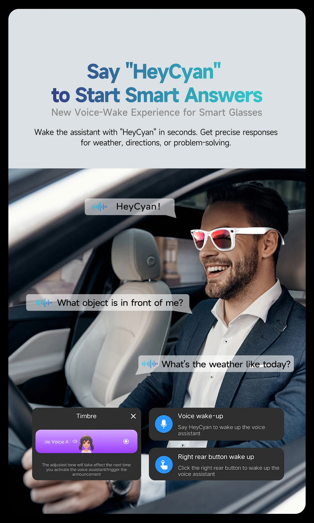 AI Smart Glasses 8K HD Photochromic Multifunction Translate Camera Glasse Bluetooth Call Voice Assistant Music Player Sunglasses