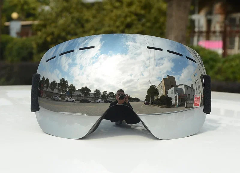 Ski Goggles Winter Snow Sports Goggles Double Layers Anti-Fog Outdoor Snow Snowboard Glasses for Men Women Protection Ski Mask