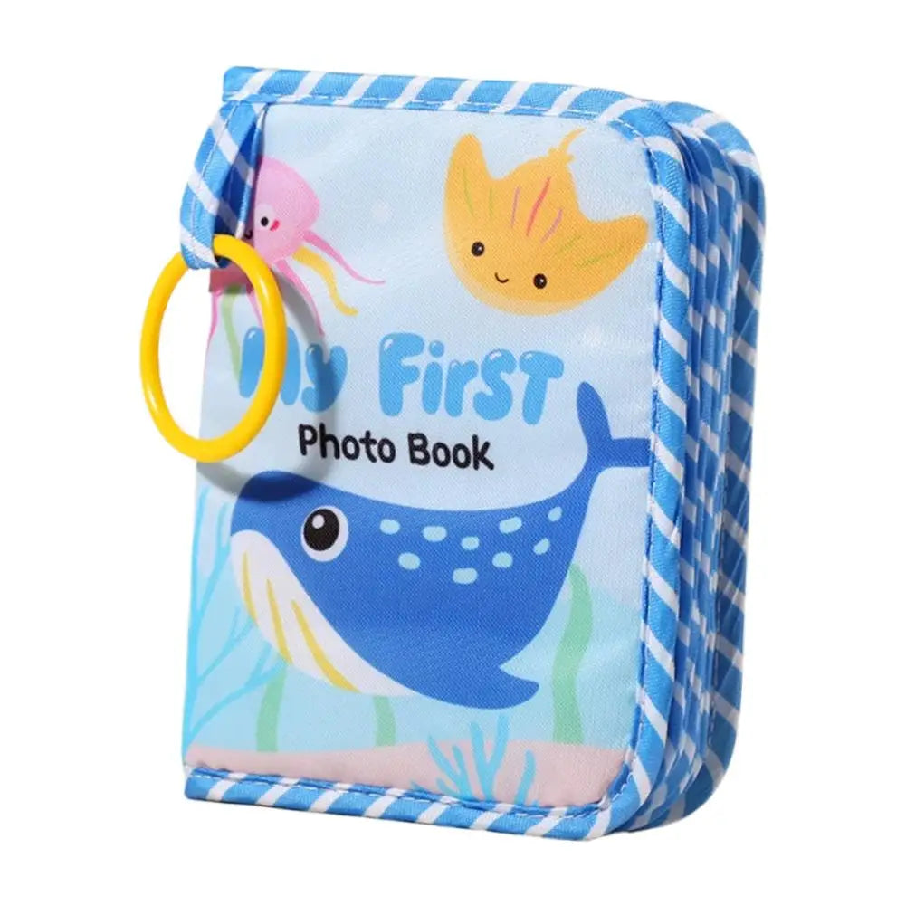 Fabric Memory album Soft Cloth Cartoon Baby Photo Family Memory Album Book DIY Cloth Photo Album Handmade Keepsake Gift
