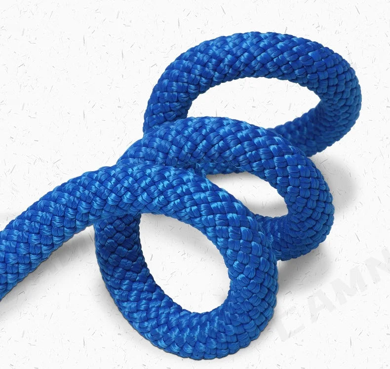 Outdoor 6mm Prusik Cord Rope 120cm Length Accessory Rope Durable Heat Resistant Polyester Nylon Kevlar Rock Climbing Rope