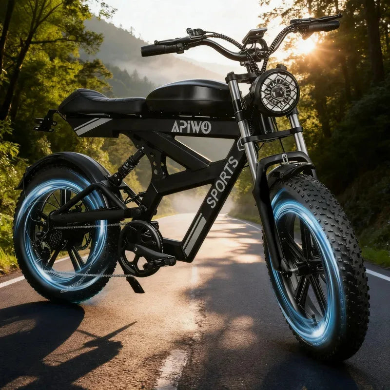 New 20-inch electric bicycle, 1000W strong power, 48V 20AH worry-free battery life, suitable for adult leisure sports E-Bike