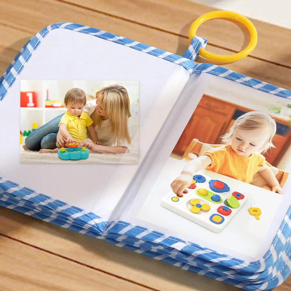 Fabric Memory album Soft Cloth Cartoon Baby Photo Family Memory Album Book DIY Cloth Photo Album Handmade Keepsake Gift