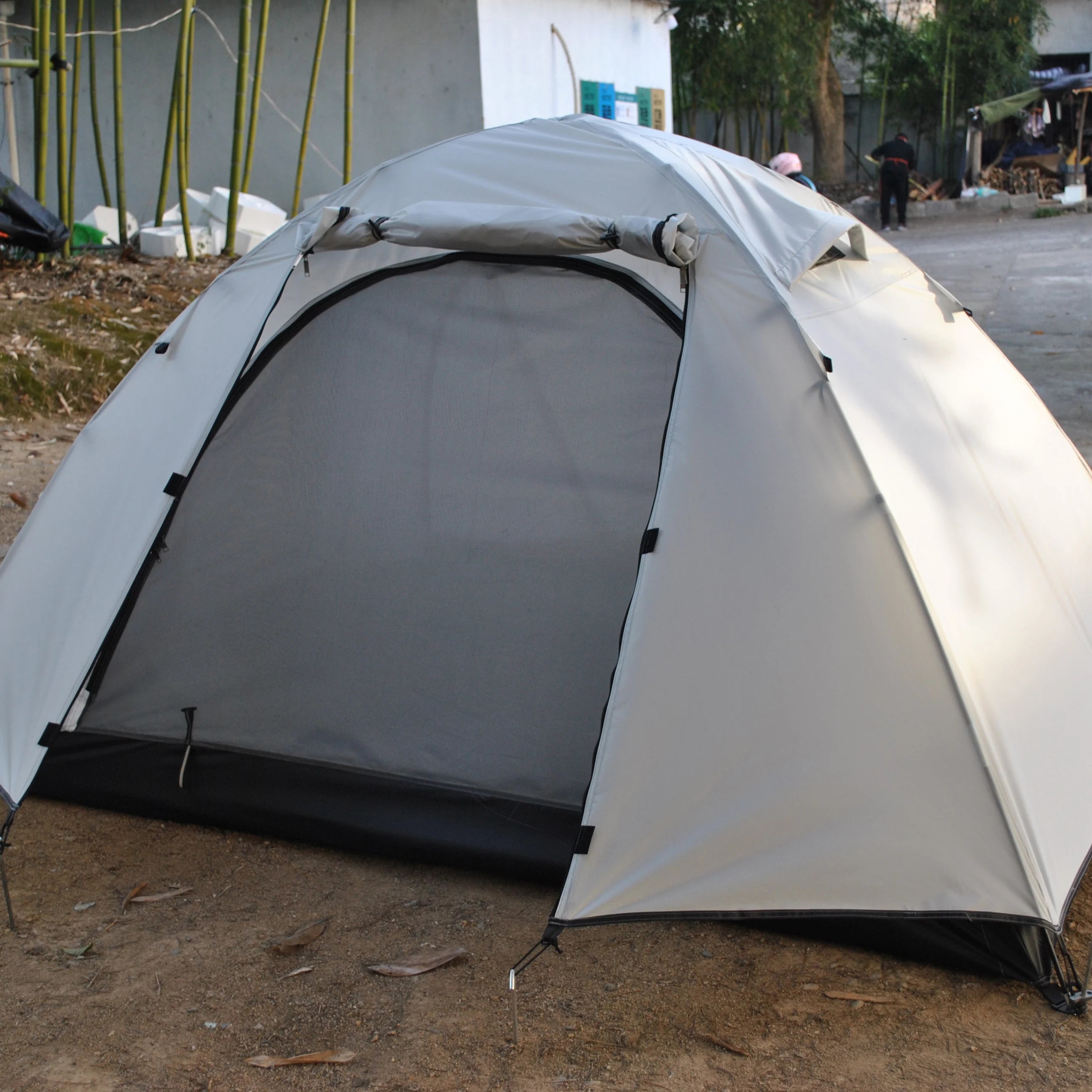 Camping Tent with Rainfly, 2, 3 Person Tent, Set up in 10 Mins, Weatherproof Tent for Camping, Festivals, Backyard, 2 Layers