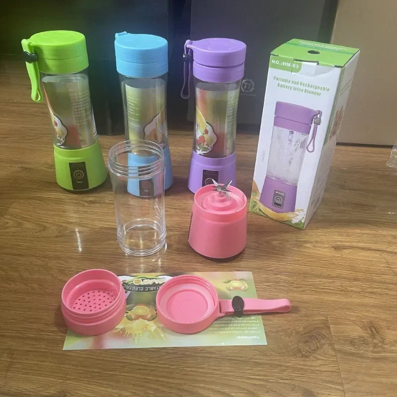 Portable Electric Blender Handheld Juice Mixer Portable Juicing Cup for Making Milkshakes and Smoothies