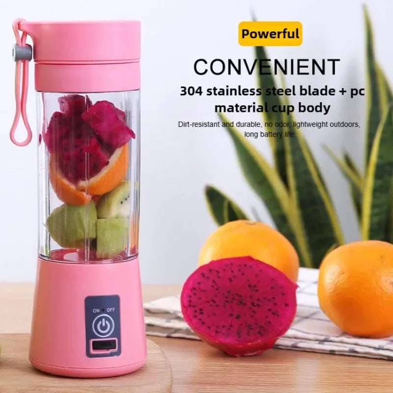 Portable Electric Blender Handheld Juice Mixer Portable Juicing Cup for Making Milkshakes and Smoothies