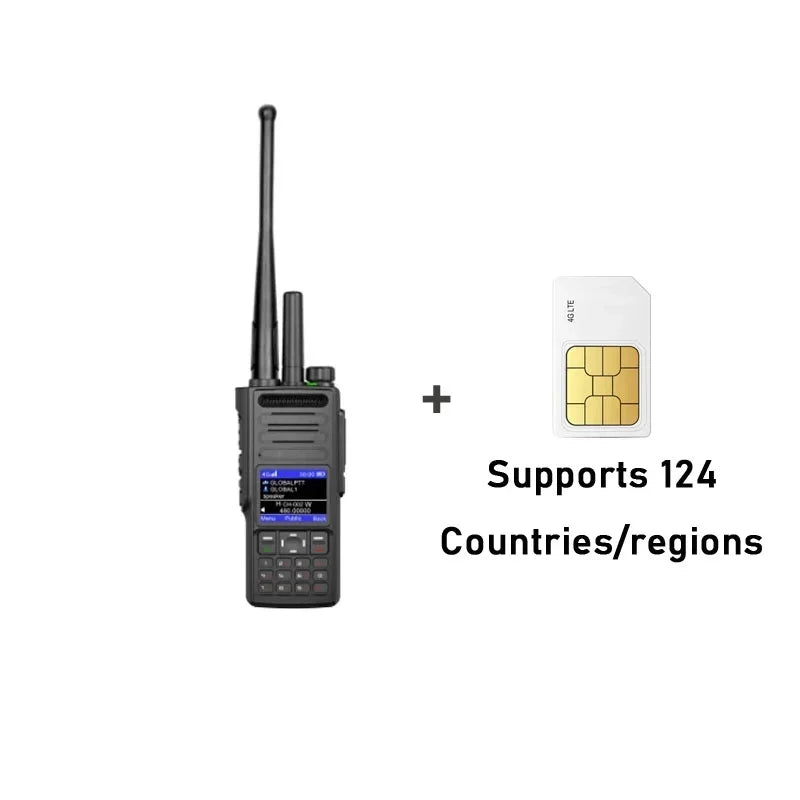 4G Digital Walkie Talkie, Dual Mode, Analog, High Power, 10W Cross-border, unlimited Distance