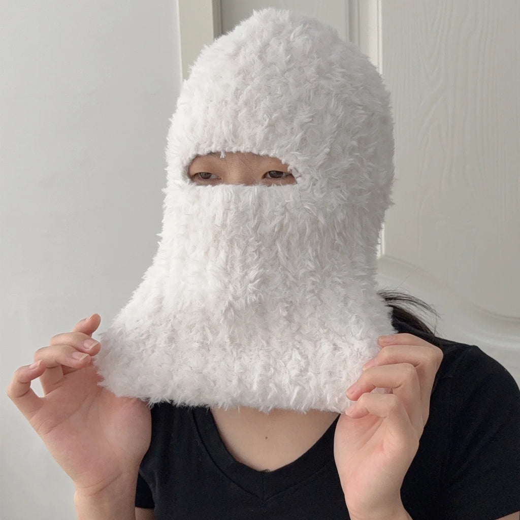 Balaclava Full Face Mask New Winter Thermal Fleece Warmer Motorcycle Cycling Hood Liner Sports Running Neck Warmer Men Women's