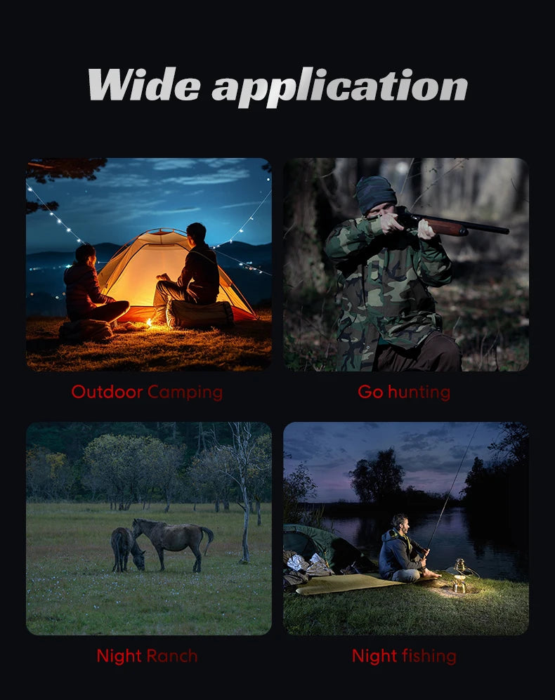 1080P Monocular Infrared Night Vision Device 10X Zoom Day Night Use Photo Video 800M Full Dark Viewing For Hunting Boating