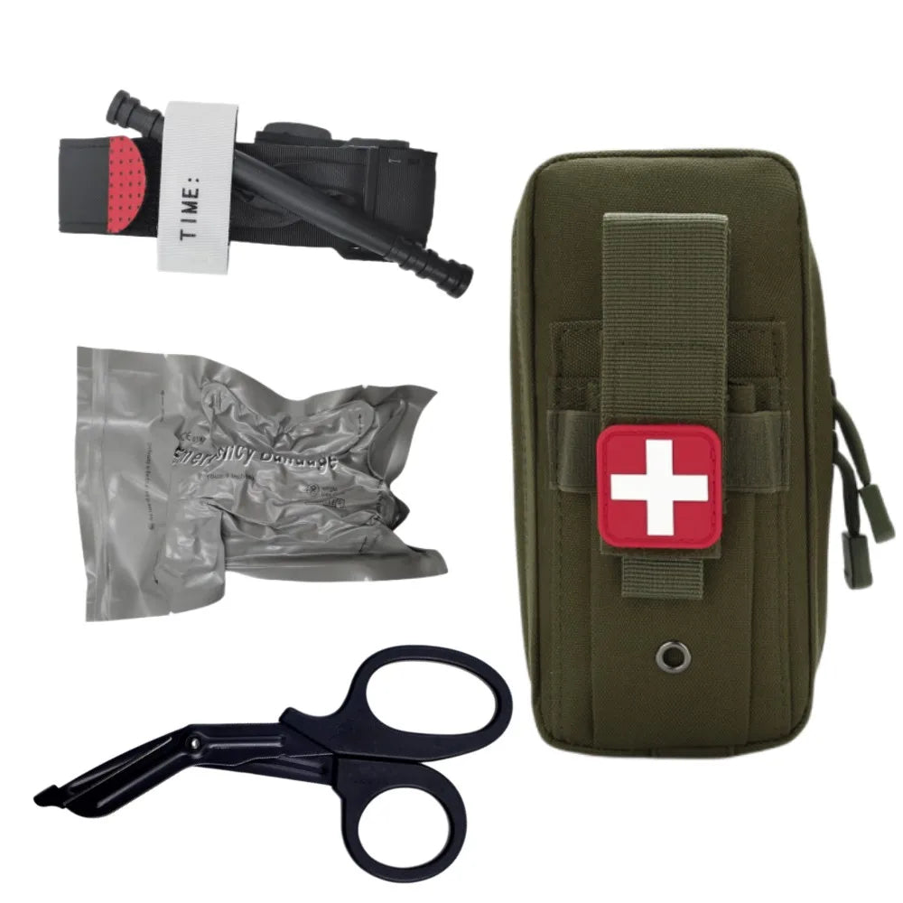 Emergency kit  EMT trauma tourniquet bandage emergency equipment Outdoor emergency combination kit