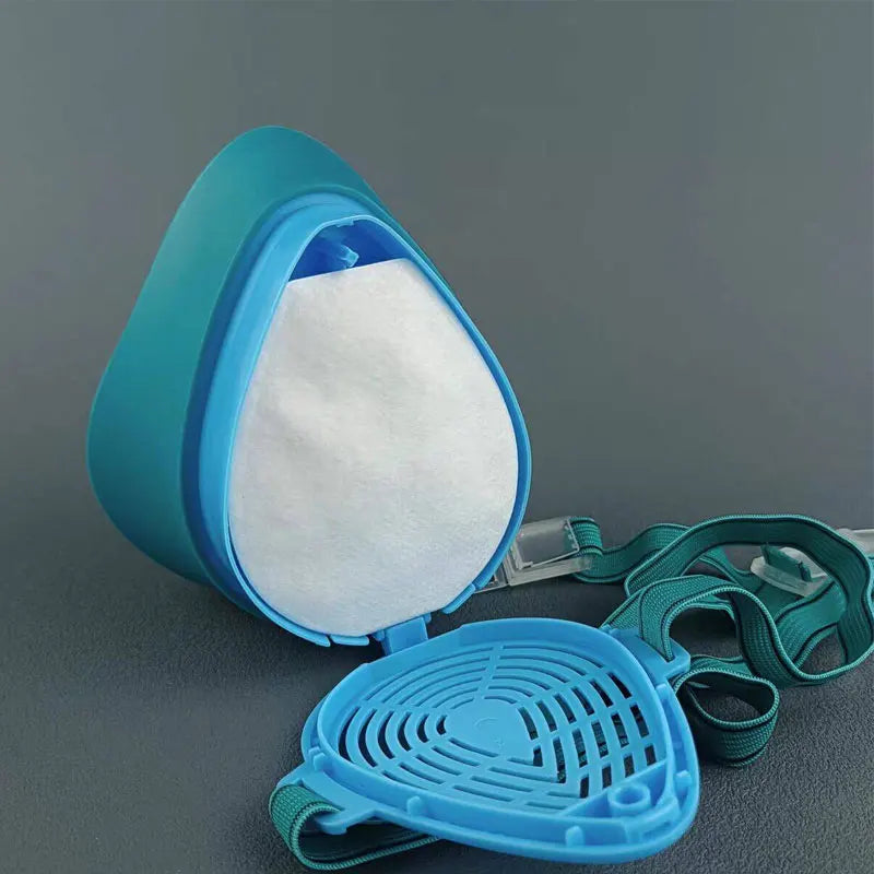 Dustproof Mask Self-Priming Filter Dust Half Mask Respirator Face Mask Suitable for Paint House Decoration Grinding Dust Spray