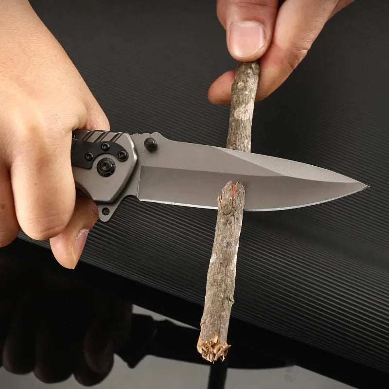 Convenient Sharp Survival Knife Multi Functional Folding Knife Outdoor Camping Hiking Wilderness Survival Knife Fishing Knife