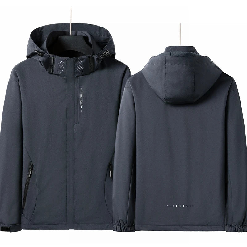 Unisex Waterproof Windbreaker Jacket for Camping Climbing Hiking Trekking & Fishing High Quality Casual Outdoor Sports Coat