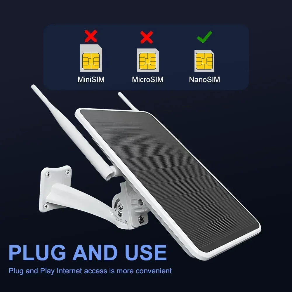 4G LTE Solar Router 2.4Ghz Wireless Internet Signal Booster Outdoor WiFi Hotspot Range Extender 26000mAh Battery IP66 Waterproof