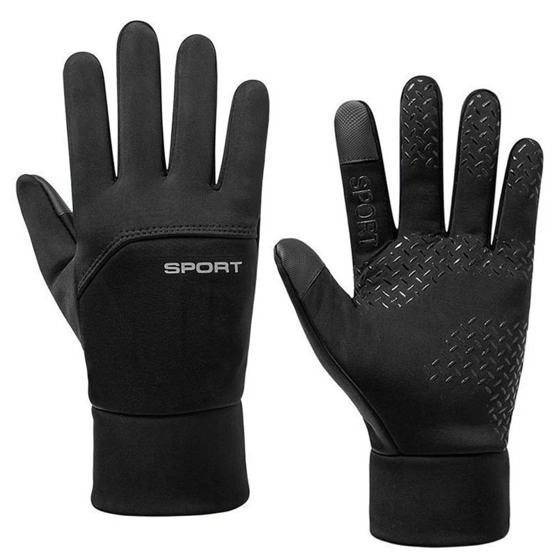 Winter Gloves For Men Women Warm Windproof Glove Touchscreen Waterproof Hiking Skiing Fishing Cycling Snowboard Non-slip Mittens
