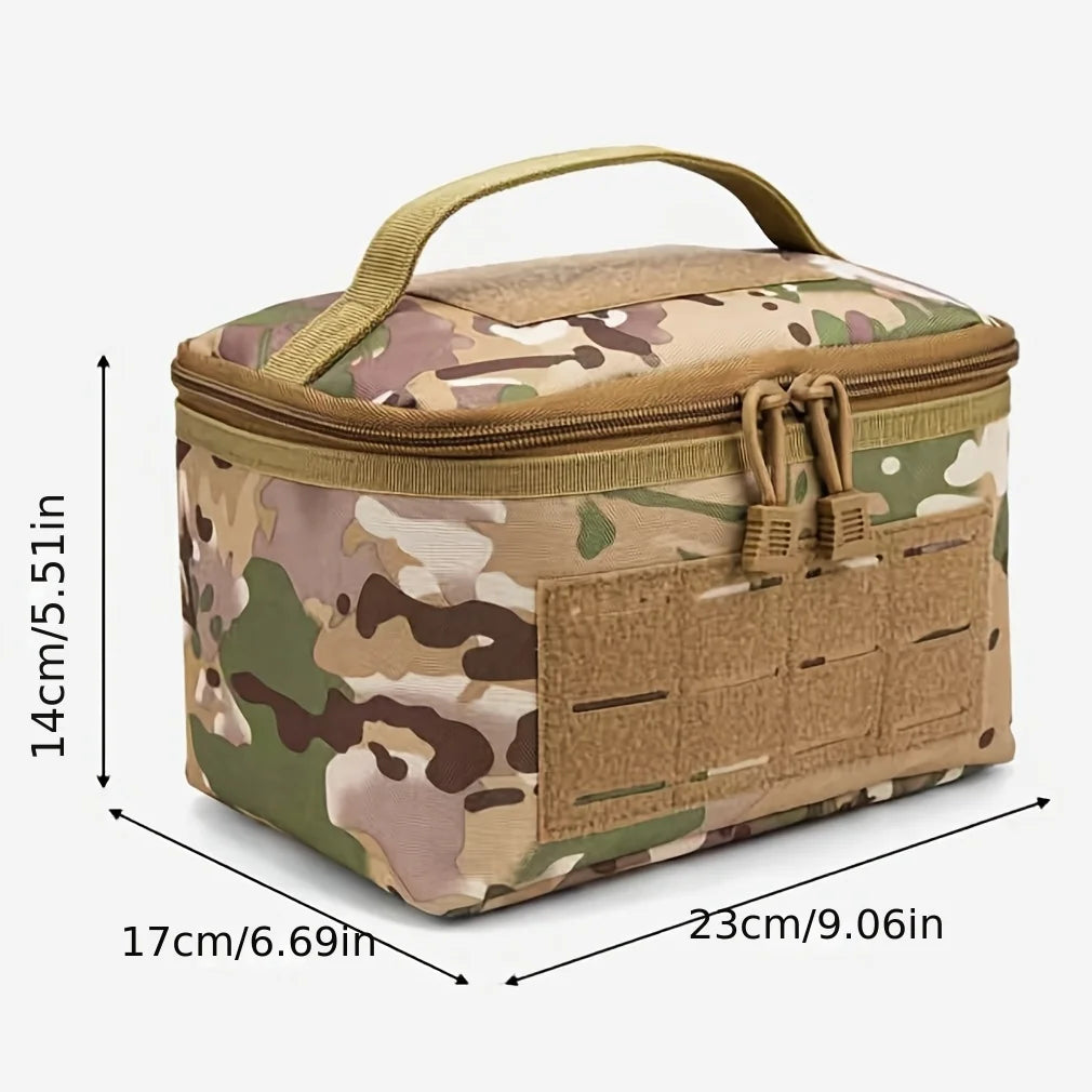 Outdoor Hunting & Camping Multi-Purpose Tactical Molle Pouch - Portable Toiletry Organizer and Utility Storage Bag