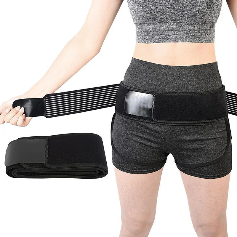 Sacroiliac Hip Belt Lower Waist Back Support Brace For Men Women Braces Pain Pelvic Trochanter Sciatica Pelvis Lumbar Relief