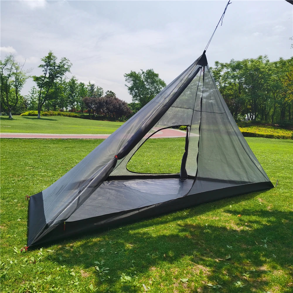 The 2-3 Person Mesh tent,mosquito proof Four three tent,Pyramid firewood stove tent supporting inner tent,Tingxue 320