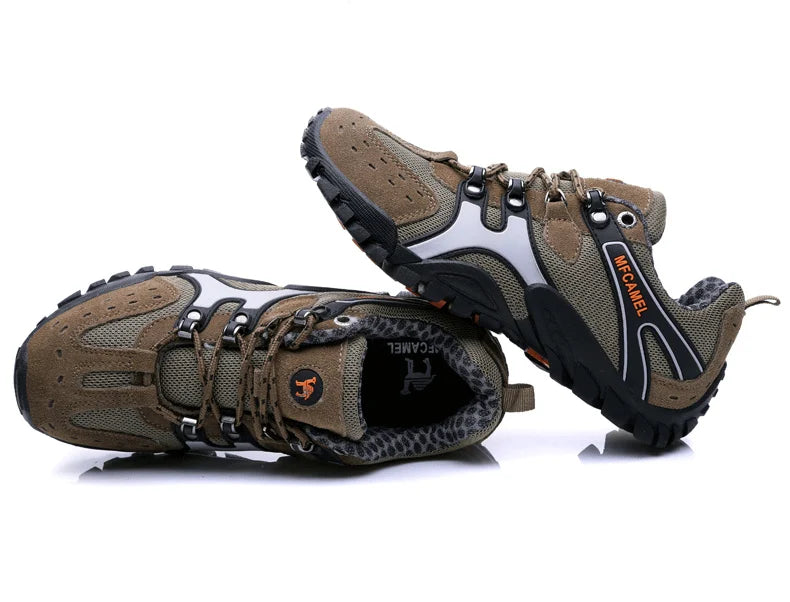 Hot Sale Brand Men Hiking Shoes Breathable Outdoor Mountain Trekking Shoes Men Climbing Hunting Sneakers Non-Slip Sport Footwear