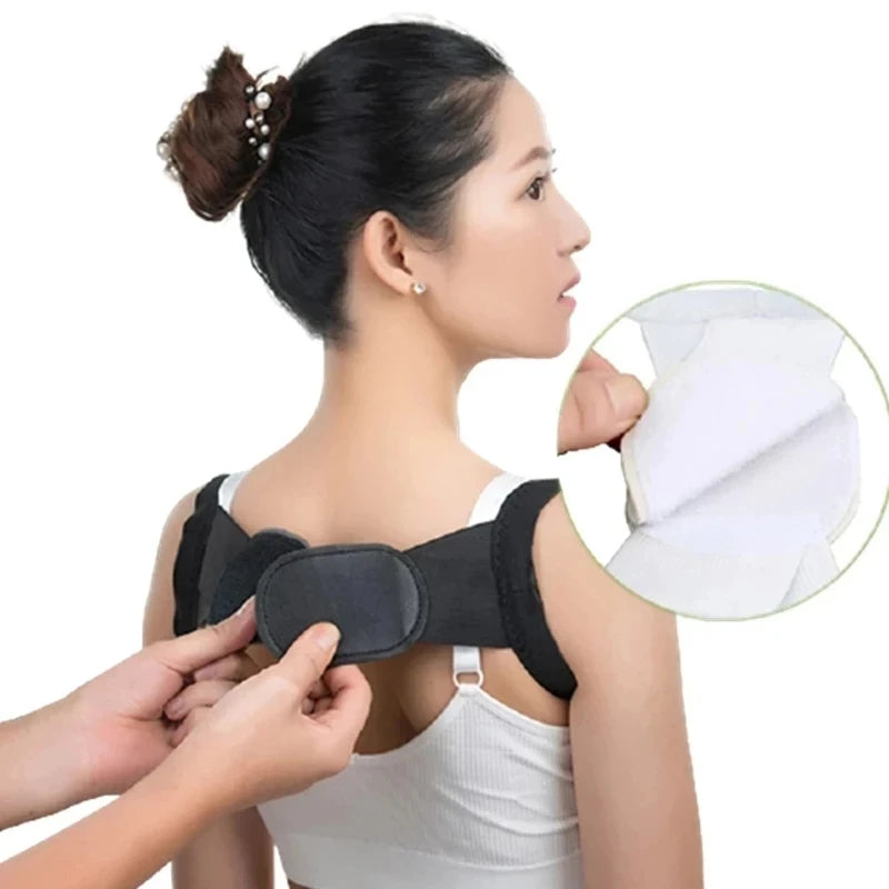 Posture Corrector Adjustable Back Posture Trainer Breathable Invisible Support Shoulder Belt for Back Pain Spine Corrector