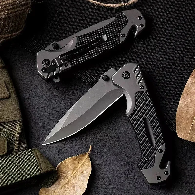 Convenient Sharp Survival Knife Multi Functional Folding Knife Outdoor Camping Hiking Wilderness Survival Knife Fishing Knife