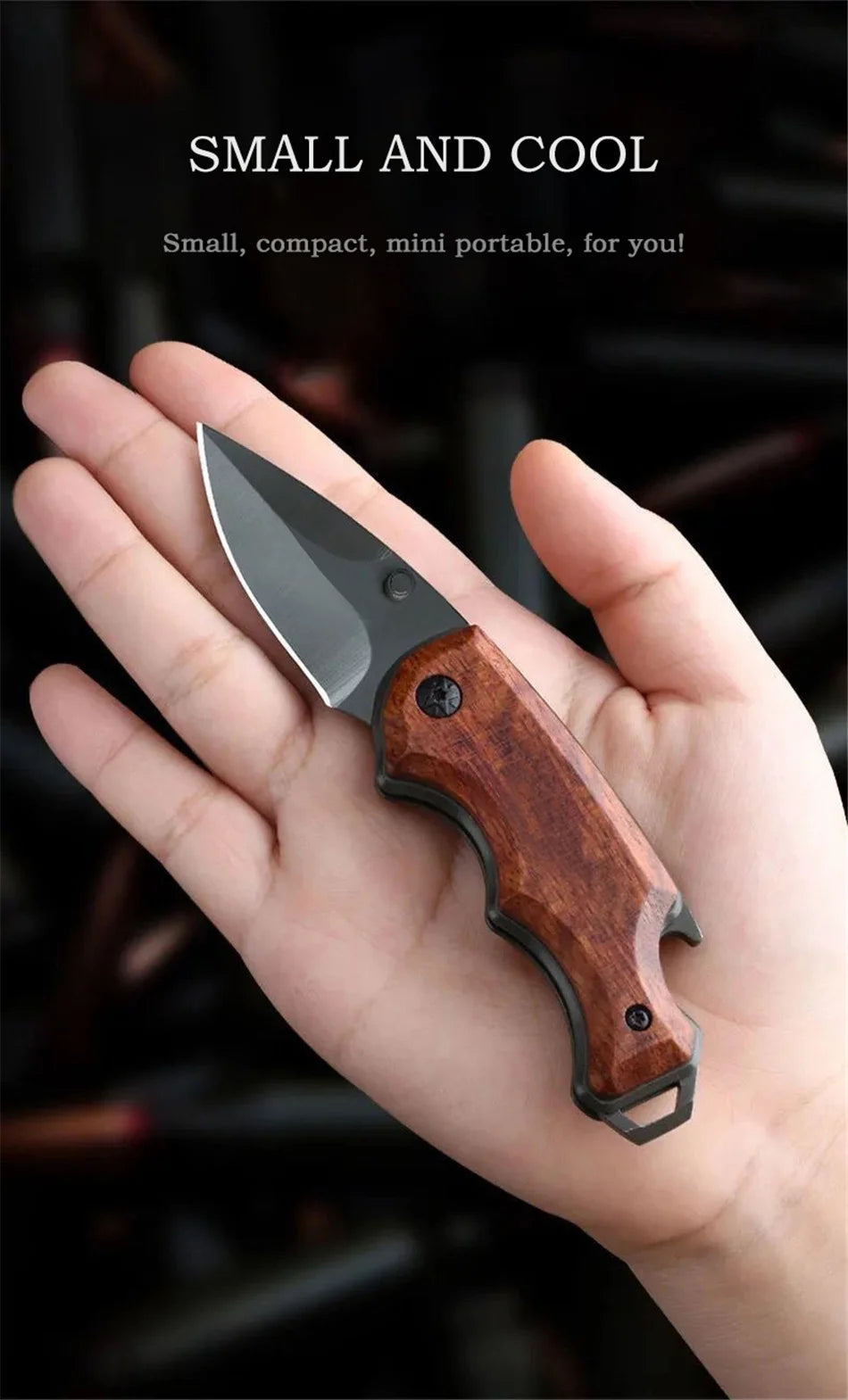 Survival Portable Knife Multifunctional Folding Knife Outdoor Military Knife Outdoor Survival Mini Foldable Pocket Knife