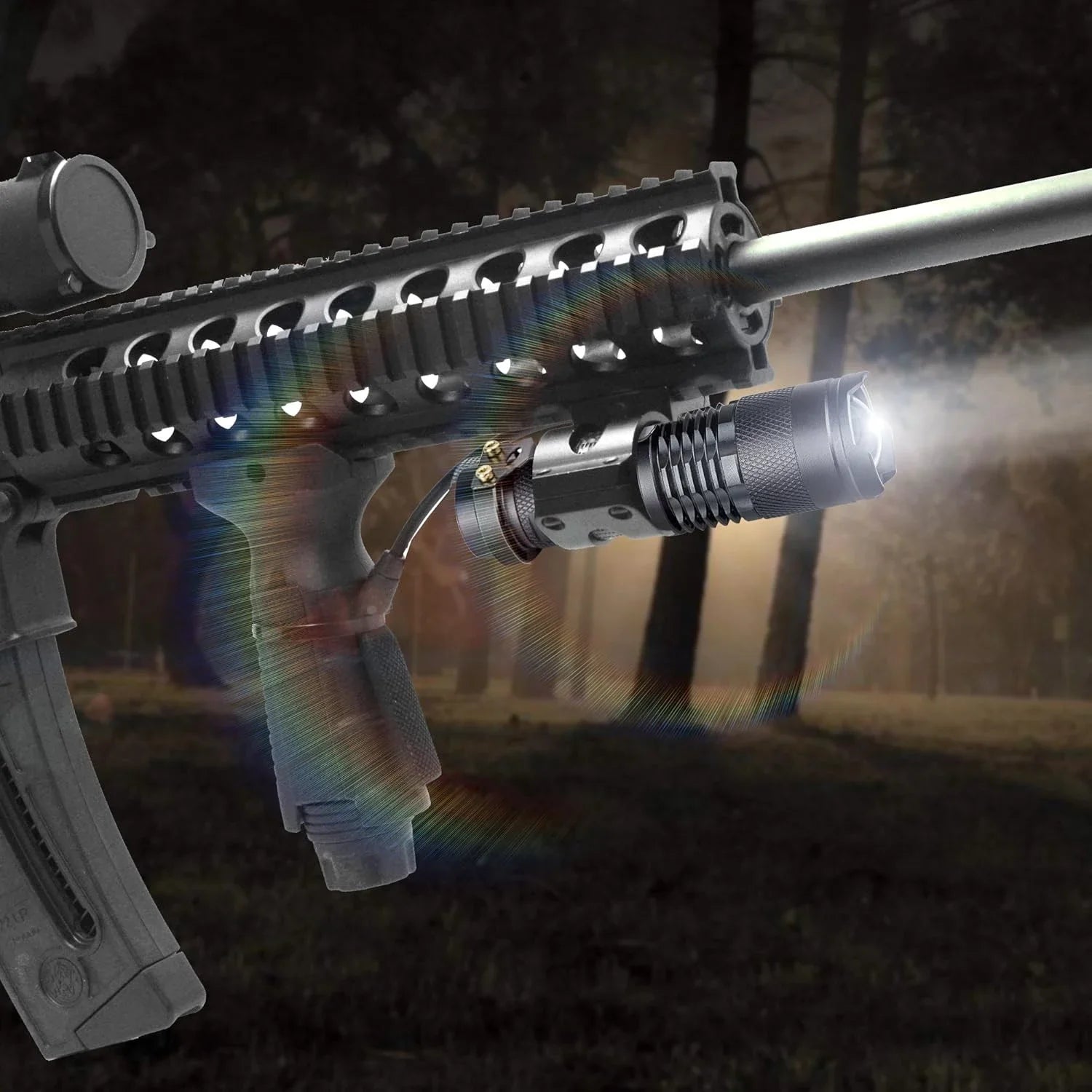 1-5 Waterproof Tactical Flashlights Portable LED Camping Lamps 3-Mode Handheld Powerful LED Torch Light Lanterns Self Defense