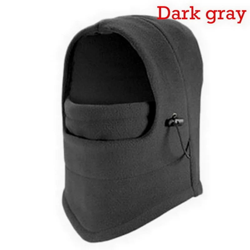 Winter Warm Fleece Balaclava,Outdoor Sport Ski Face Mask Neck Warmer Hood Head Hat Windproof Thermal for Riding,skiing,dailywear