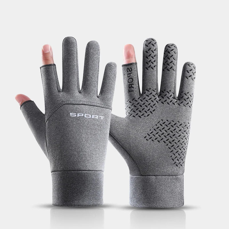 Winter Gloves For Men Women Warm Windproof Glove Touchscreen Waterproof Hiking Skiing Fishing Cycling Snowboard Non-slip Mittens