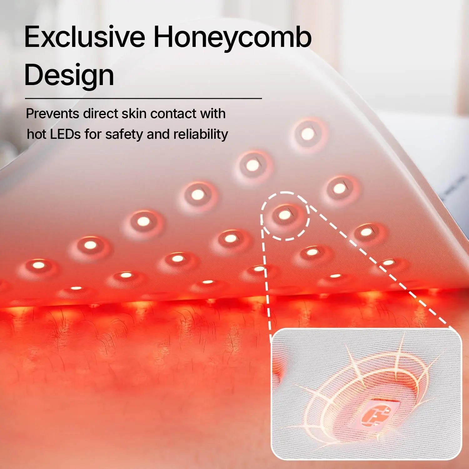 Large Red Light Therapy for Body 264 Triple-Chip LED Near Infrared 660nm & 850nm Red Light Therapy Mat 30'' x 12'' for Full Body