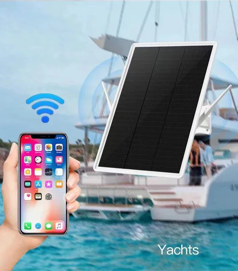 4G LTE Solar Router 2.4Ghz Wireless Internet Signal Booster Outdoor WiFi Hotspot Range Extender 26000mAh Battery IP66 Waterproof