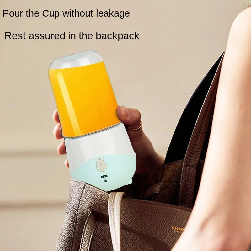 Portable Blender USB Rechargeable Mini Juicer Blender Household  Mixer Machine For Juices Shakes And Smoothies Juice Extractor