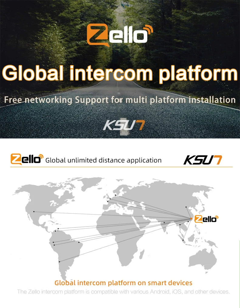KSUT ZL18 Zello Walkie Talkie 4g Sim Card WiFi Network Cell Phone Radio Long Range 100 Miles GPS Professional POC Walkie Talkie