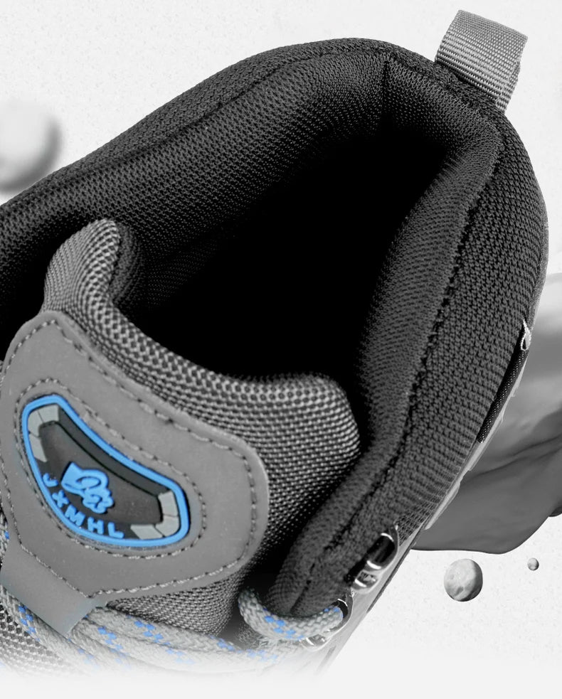 Couple Hiking Shoes Men Mountain Climbing Trekking Boots Women Non-slip Outdoor Work Ankle Boots Unisex Walking High top Boots