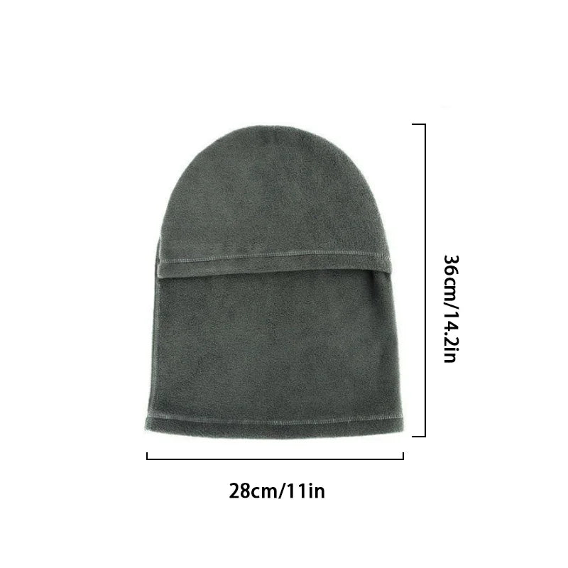 Balaclava Full Face Mask Winter Thermal Fleece Scarf Helmet Caps Motorcycle Cycling Hood Liner Sports Running Neck Warmer Hats