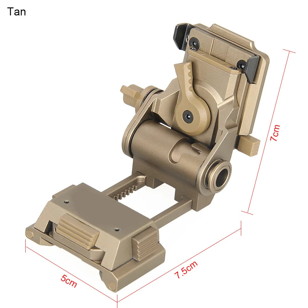 Free Shipping Tactical RQE Universal Bridge NVG Binocular Bridge Goggles Rhino Mount Mounted For Hunting HS24-0249