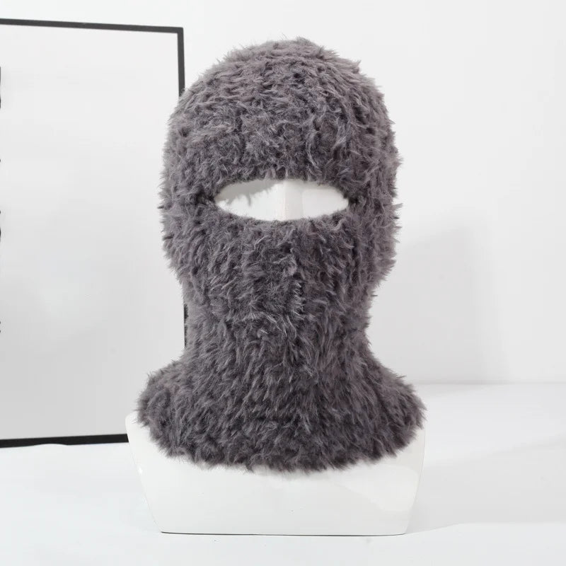 Balaclava Full Face Mask New Winter Thermal Fleece Warmer Motorcycle Cycling Hood Liner Sports Running Neck Warmer Men Women's