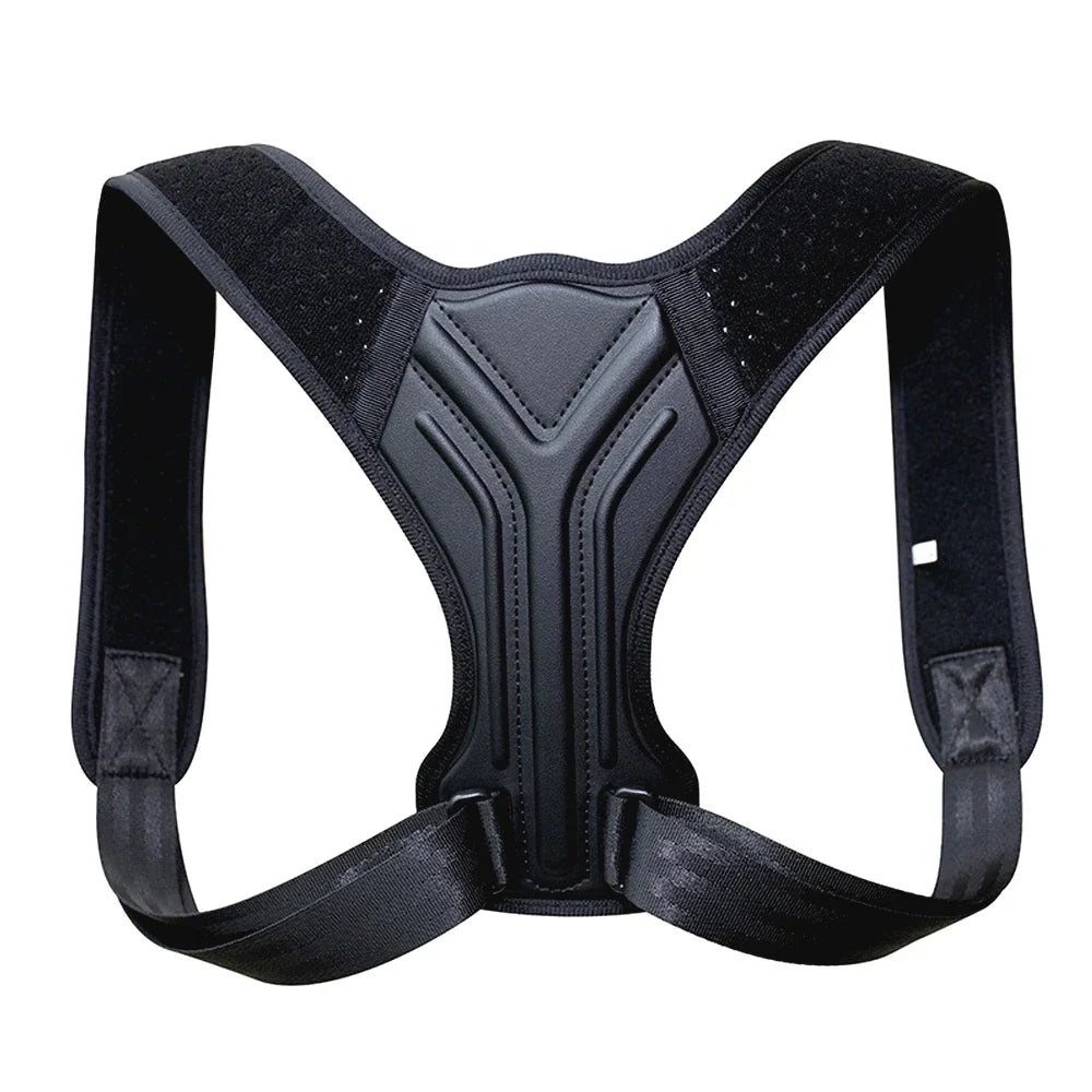 WOMENS Adjustable Back Shoulder Posture Corrector Belt Clavicle Spine Support Reshape Your Body Home Office Sport Upper Back Neck Brace