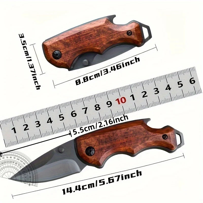 Survival Portable Knife Multifunctional Folding Knife Outdoor Military Knife Outdoor Survival Mini Foldable Pocket Knife