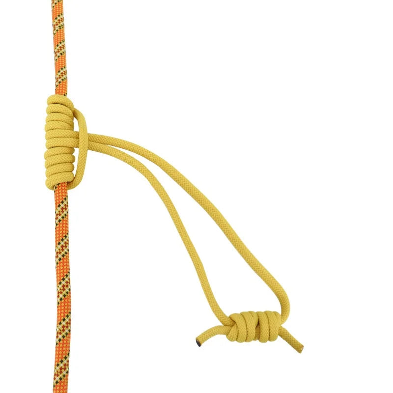 Outdoor 6mm Prusik Cord Rope 120cm Length Accessory Rope Durable Heat Resistant Polyester Nylon Kevlar Rock Climbing Rope