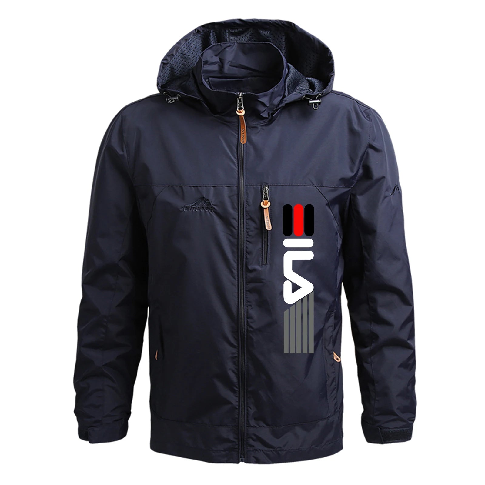 Men's Casual Waterproof Jacket Windbreaker Men Outerwear Men's Clothes Winter Jacket Fashion Coat Hoodies Camping Hiking Jacket